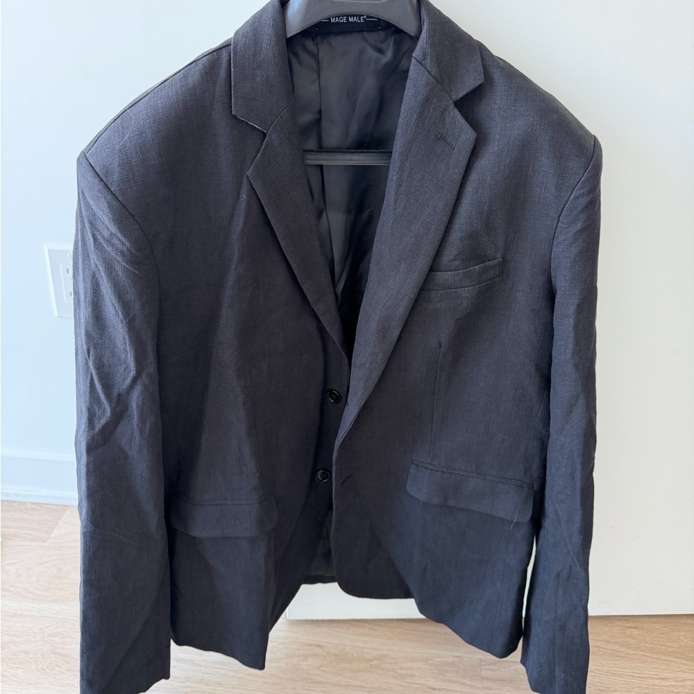 Mage Male XL Black Blazer